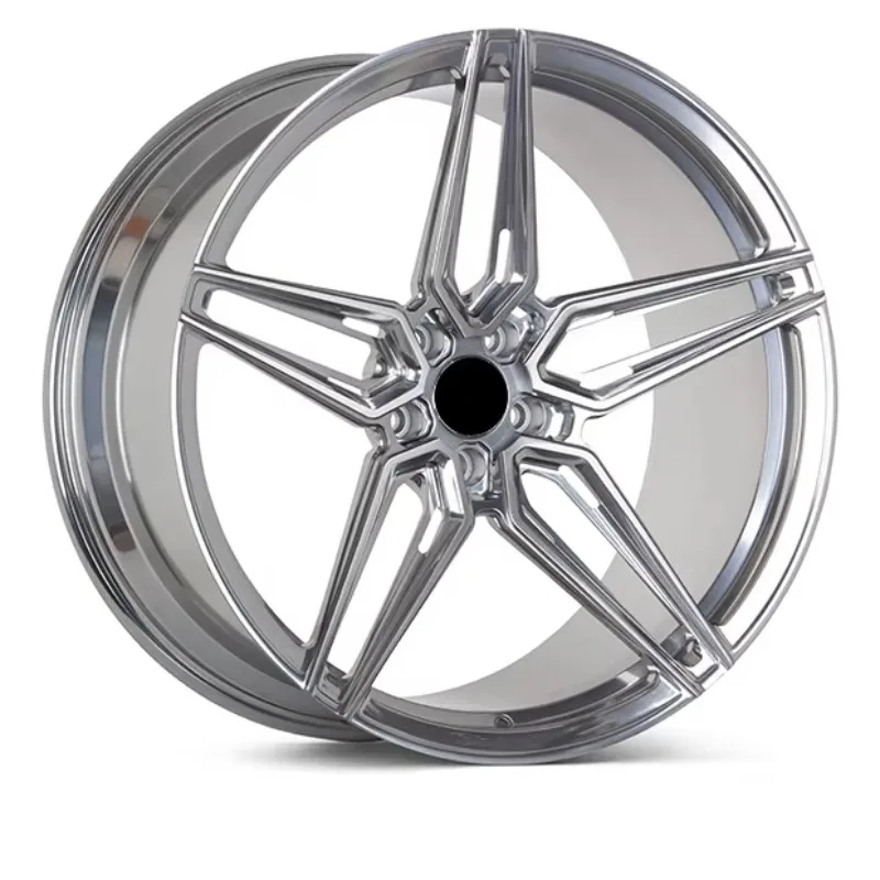 17-24 Inch 5x112 PCD Matte Black Custom Monoblock Forged Alloy Passenger Car Wheel Rims