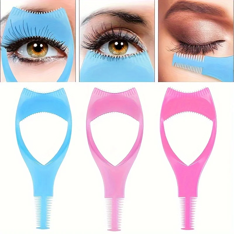 3pcs Hypoallergenic Eyeliner & Mascara Shields - No Battery Required, Easy to Use, Perfect for Sensitive Eyes, Travel-Friendly