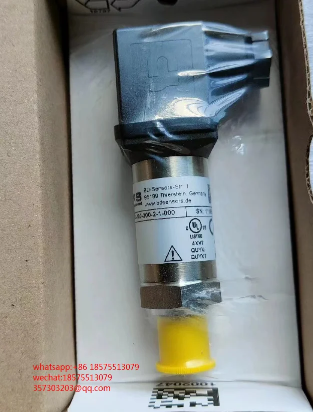 For BD 30.600G Pressure SENSORS 30.600G-1602-R-1-8-100-300-2-1 000 Parameters 0-16bar,4-20mA, 8-32VDC, New And Original 1 PIECE