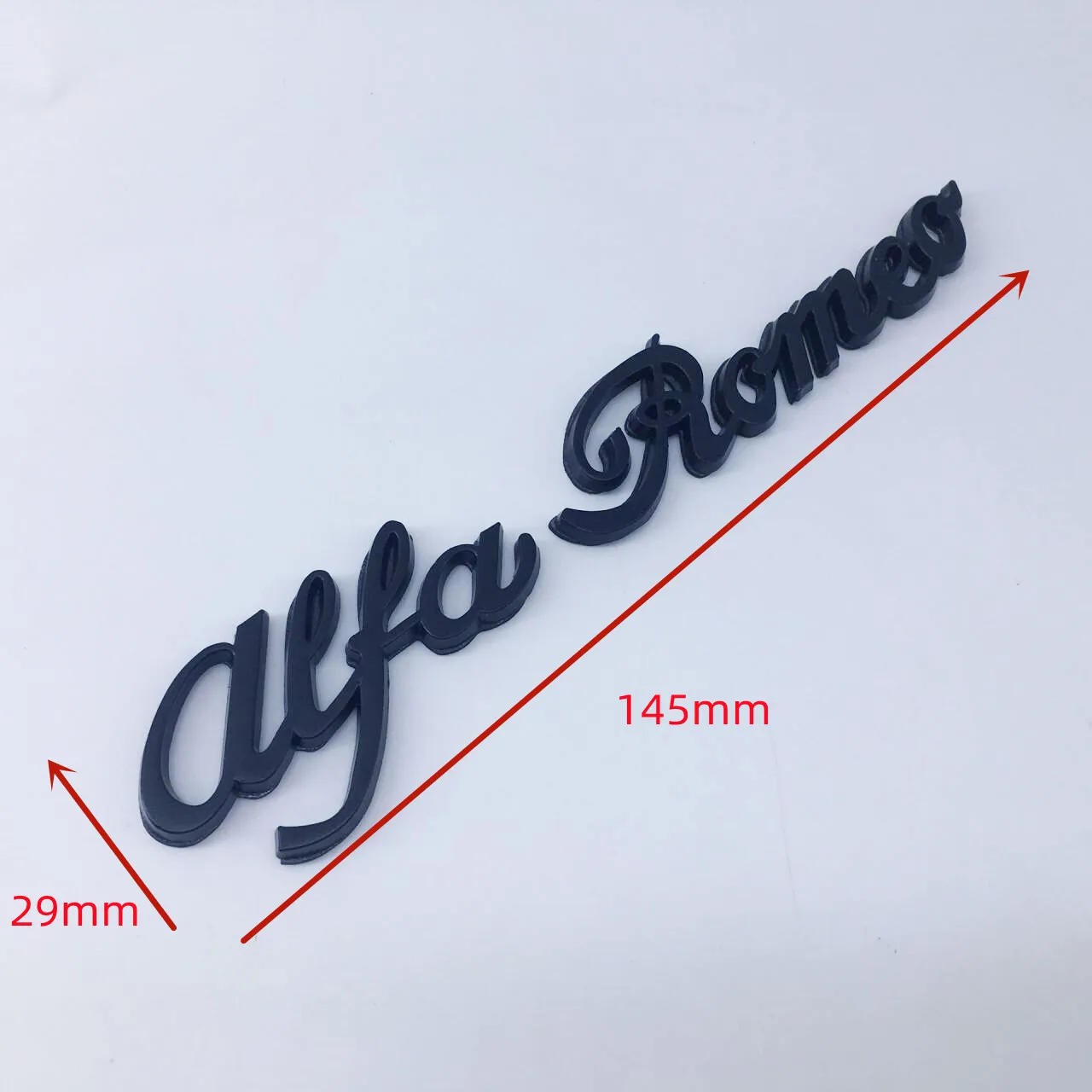 1 قطعة ForAlfa روميو سيارة التصميم الخارجي ثلاثية الأبعاد ملصق السيارات الجسم شعار اكسسوارات ل 146 147 155 156 159 Stelvio Giulia Giulietta