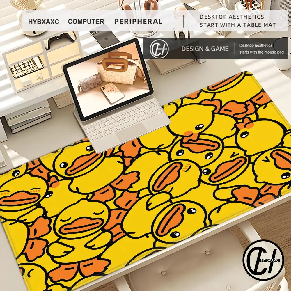 HYBXAXC Xxl Mouse Pad Gaming Mats Mouse Mat Duck Deskmat Mousepad Gamer Big Mousepepad Mausepad Office Accessories Mouspad Rug