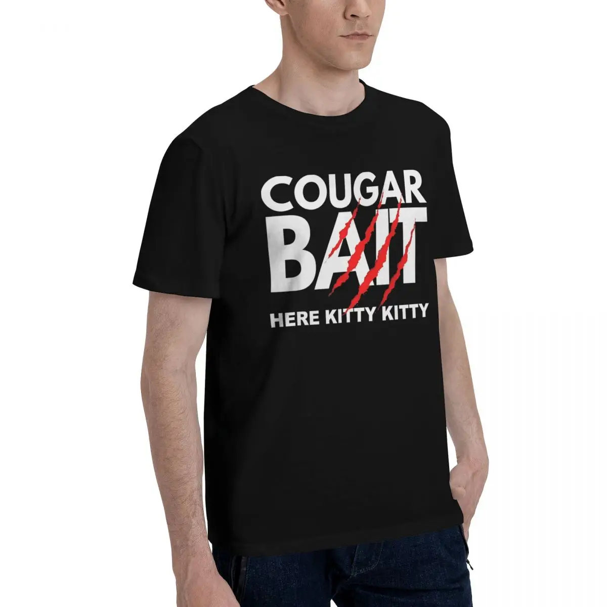 Cougar Bait Graphic Tee Move Kemp Vintage Tees High grade Home USA Size