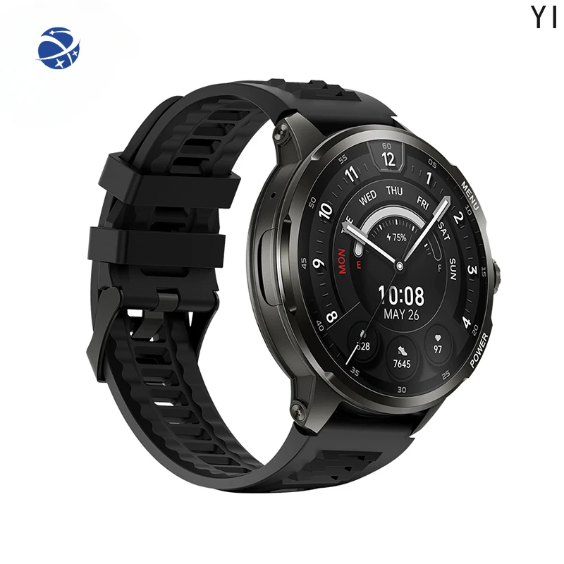

YYHC Black Sha Smart Watch X Pro Global Version 4G Android Смарт-часы 1,75-дюймовый AMOLED-дисплей 2MP 180 ° Умные часы с вращающейся камерой