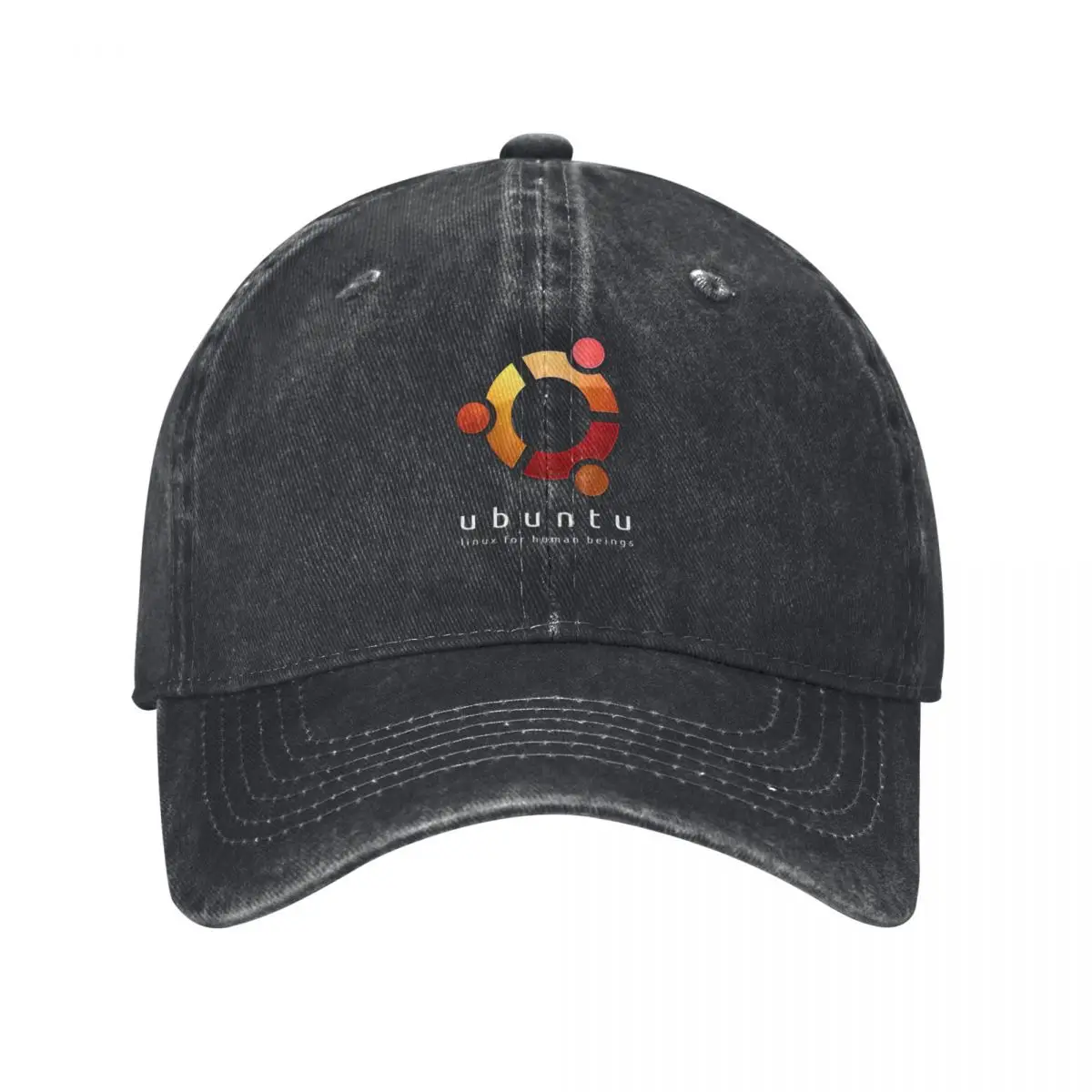 Ubuntu - linux for human beings Baseball Cap Vintage beach hat Golf Women Men's