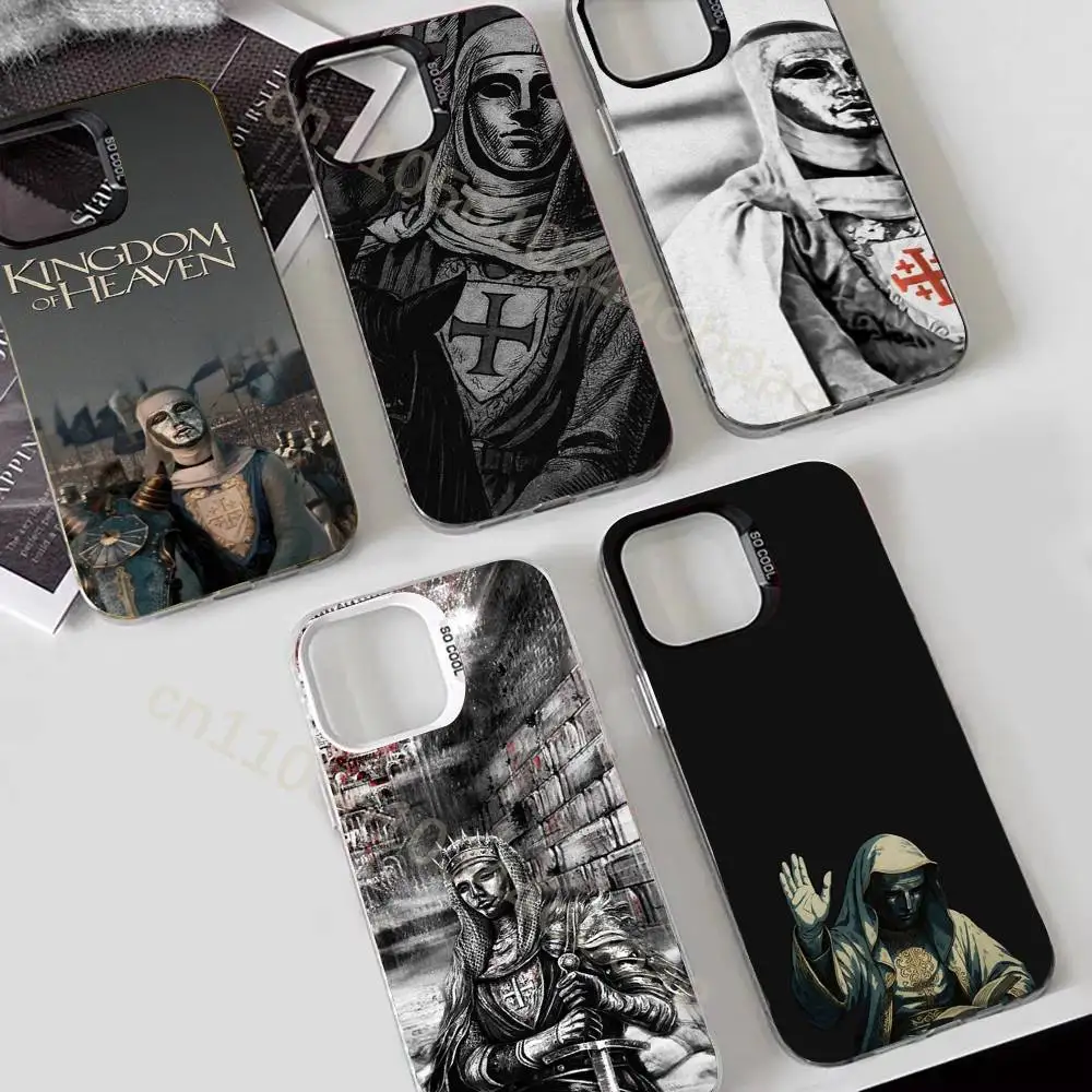 

Cool Baldwin IV of Jerusalem Phone Case For iPhone 17,16,15,14,13,12,11,Pro,Max,Plus Soft Black Cover