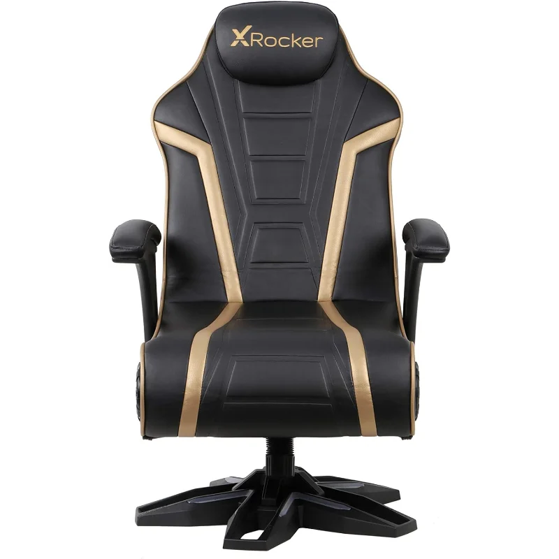 

Игровой стул с подлокотником X Rocker, подходит для всех основных игровых консолей, мобильных телефонов, телевизоров, ПК, смарт-устройств, с подлокотником, складной