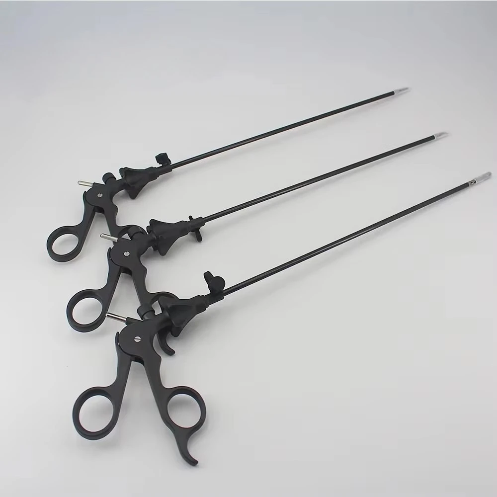 CE Certified 5mm Laparoscopic Dissecting Scissors Grasper Set Reusable Endoscopic Surgical Forceps Instrument