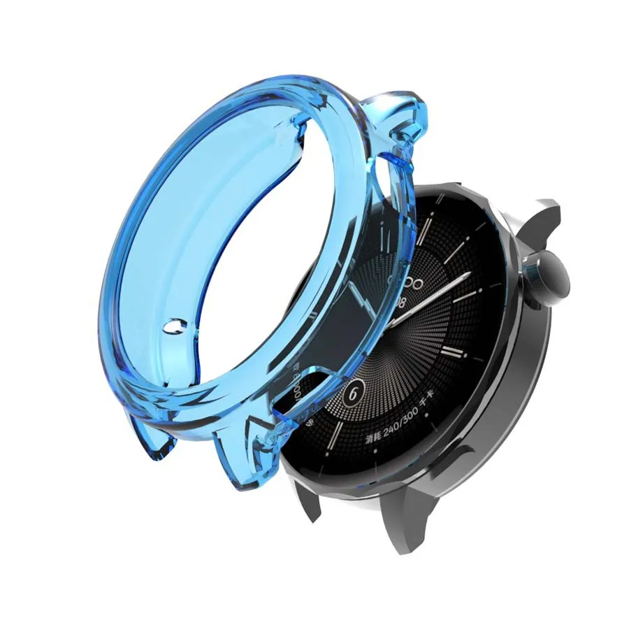 Custodia morbida in TPU per Oppo Watch X2 Mini X Custodia protettiva per paraurti per OnePlus Watch 3 2 Custodia protettiva per telaio Accessorio intelligente