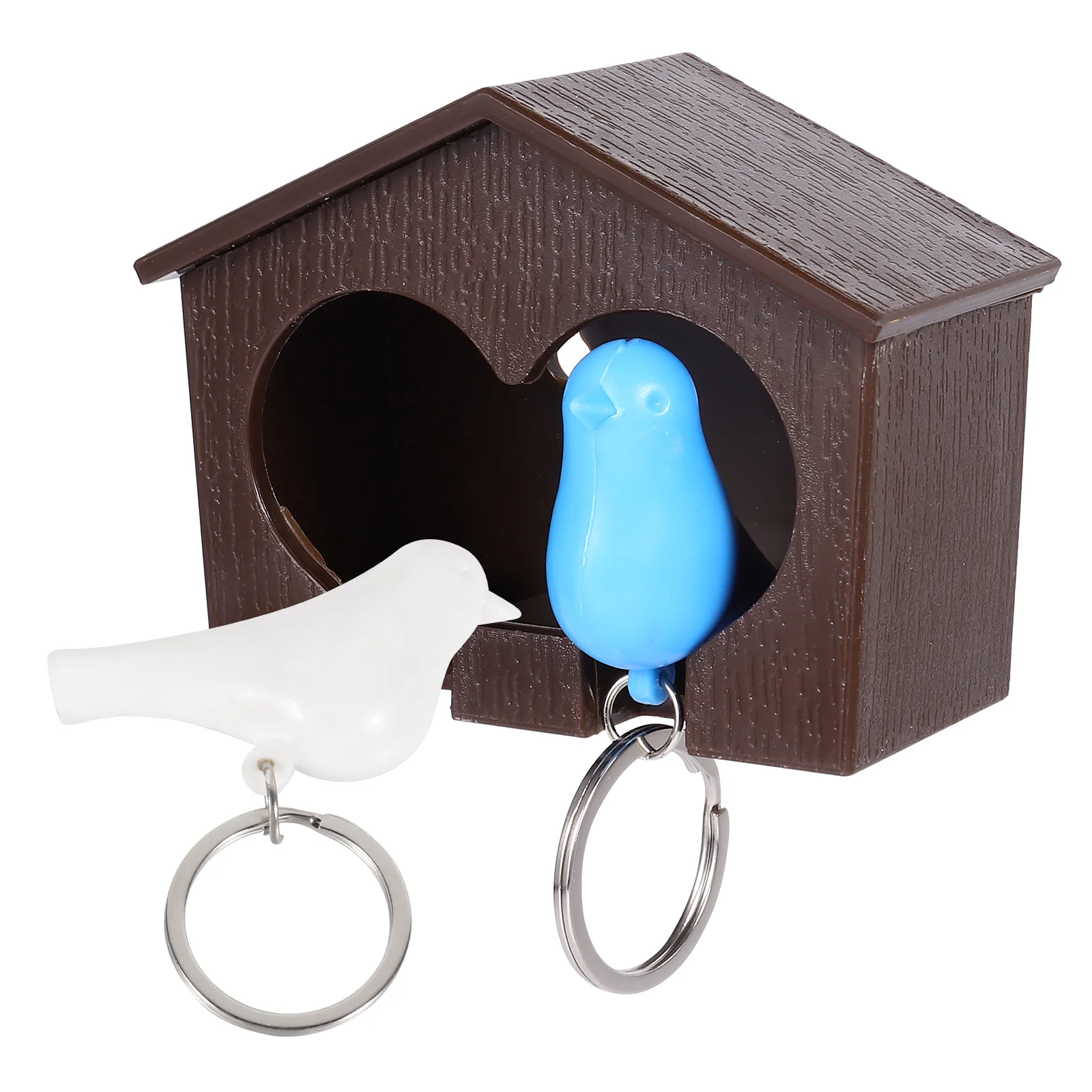 Key Chain Birdhouse Holder Wall Hanger Key Hanger Decor Hanging Decorative Pendant Nest Hook