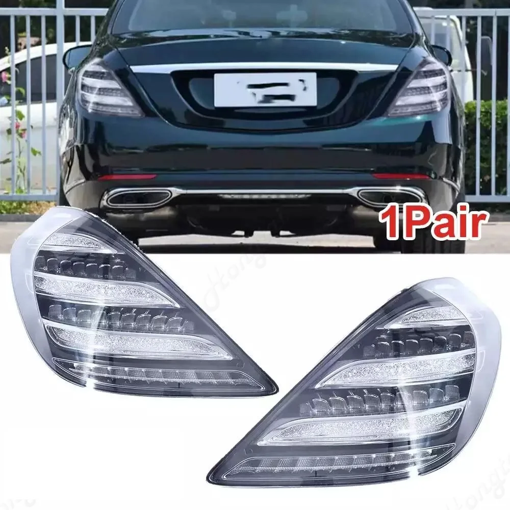 Taillight assembly For 2014-2020 Mercedes-Benz S‑Class W222 Sedan LED Modify the brake lights, reverse the lights，turn signal