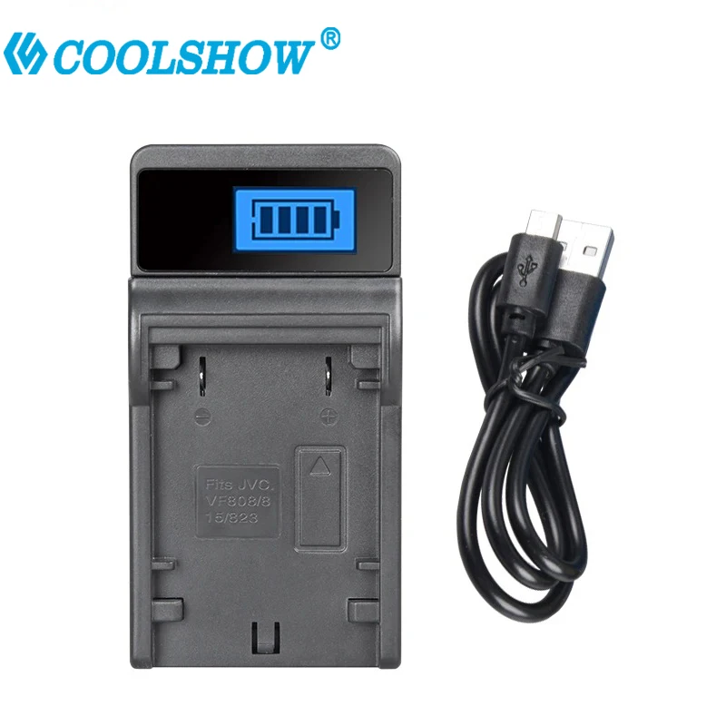 BN-VF808 Battery Charger For JVC GZ-MG130 131 132 133  BN-VF808U VF815 VF823 BNVF808 BN VF808 Camera  Accessories Charger