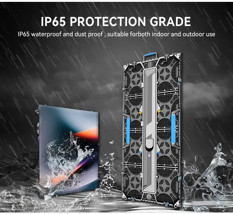 Outdoor Waterproof P4/P5/P6/P10 LED Advertising Board - Portable Display Screen for Stadium, Elevator Wayfinding & Education