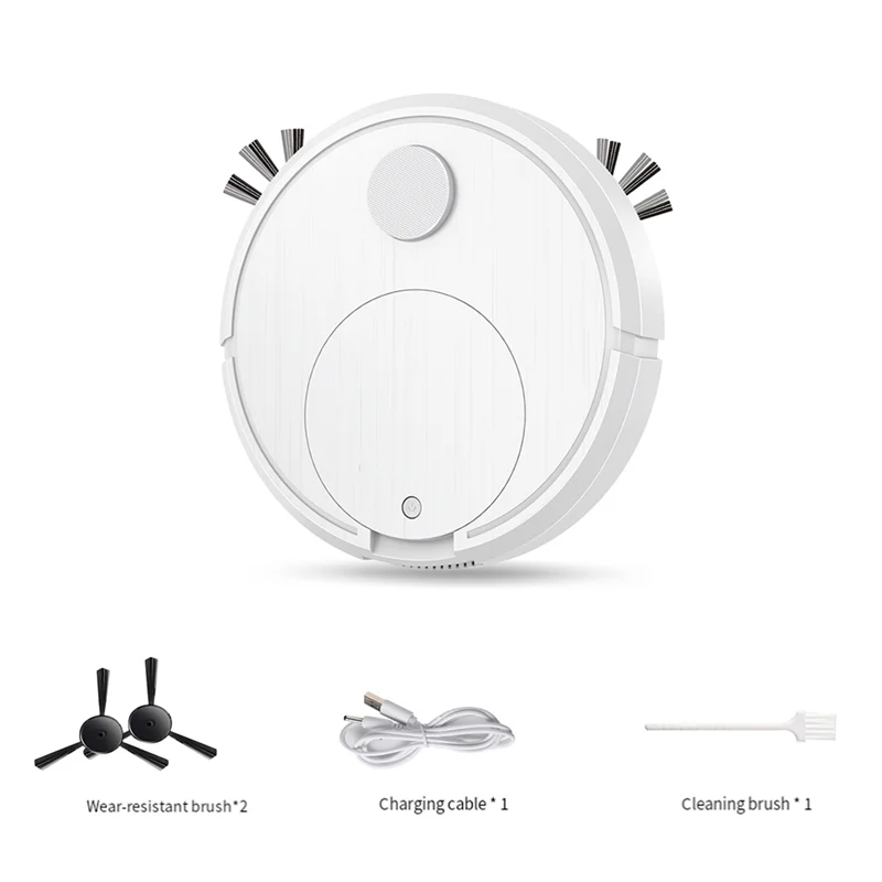 ABBK-청소 로봇 진공 청소기 지능형 완전 자동 USB 충전 가정용 청소, 물걸레 청소기 포함