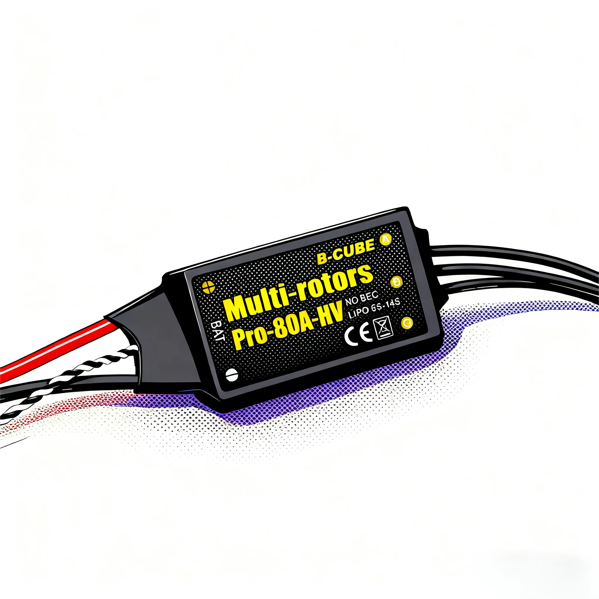 

Angelto B-CUBE Multi-r B-CUBE Multi-rotors pro 80A HV V3 ESC бесщеточного высоковольтного ESC для сельскохозяйственного мультироторного дрона своими руками