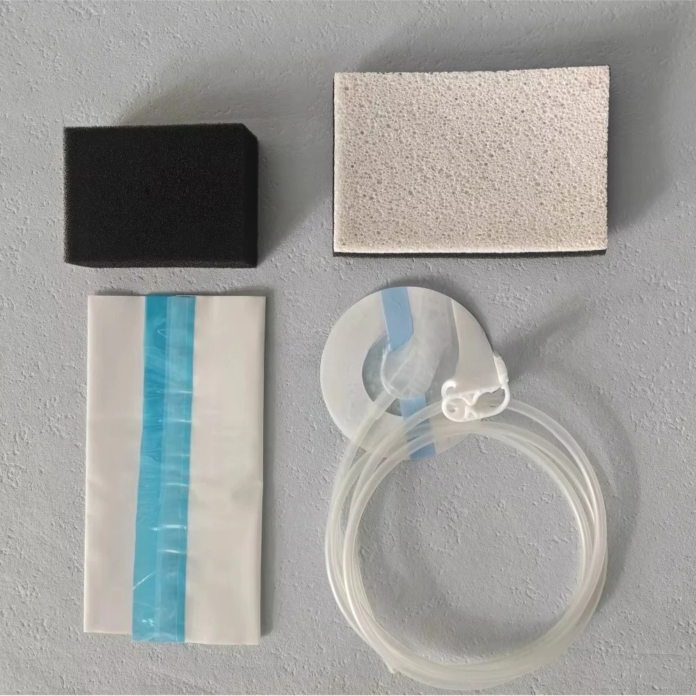 

NPWT Dressing Foam Black PU Ce Suture Practice Kit EOS Personal Care Ozone Cell Medical Materials & Accessories