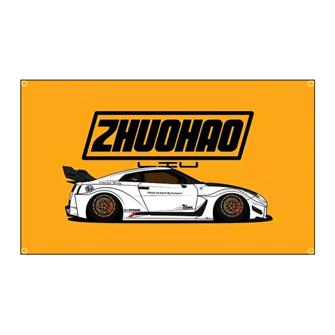 90x150cm 3X5FT 멋진 레이싱카 깃발 폴리에스터 디지털 인쇄 배너 침실 벽 예술 야외 홈 장식용 90x150cm 3X5FT 멋진 레이싱카 깃발 폴리에스터 디지털 인쇄 배너 침실 벽 예술 야외 홈 장식용