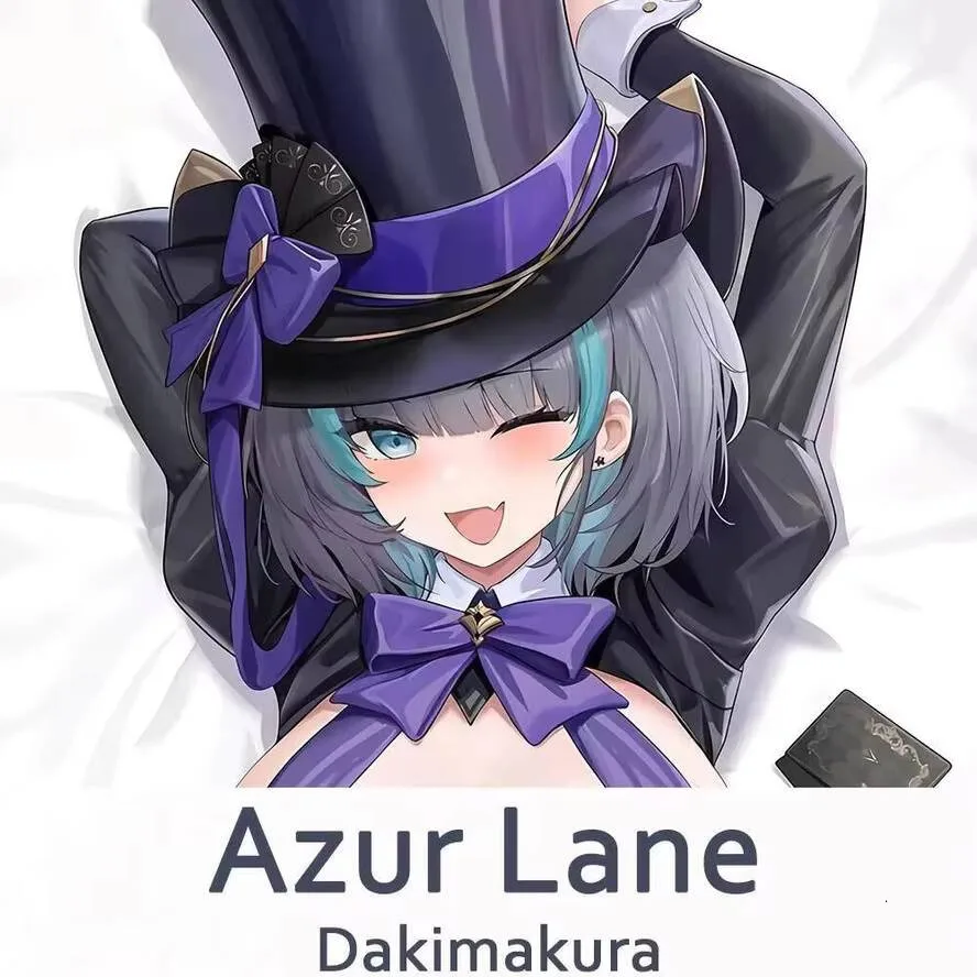 

Dakimakura Azur наволочка для тела Lane Cheshire 2WAY Hing аниме подушка