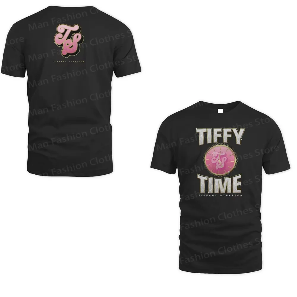 

25 Short Sleeve Summer Men's Women's 2D Printed Renowned wrestler Tiffany Stratton T-shirt Stylish Men's Women's Street Blazer