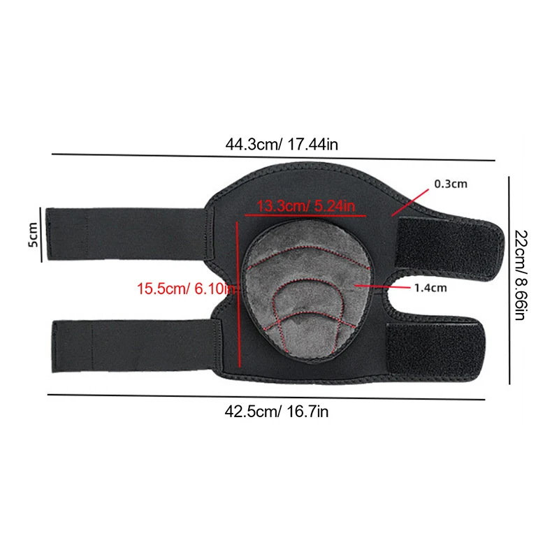 1 pz morbida spugna traspirante ginocchiera regolabile ginocchiere professionali supporto per ciclismo corsa sport danza ginocchiere nuovo