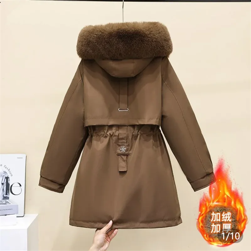 New Autumn Winter 2026 V-Neck Fashion Korean Version Female Short Fur Coat Solid Color Beautiful Be All-match Ladies Outerwear