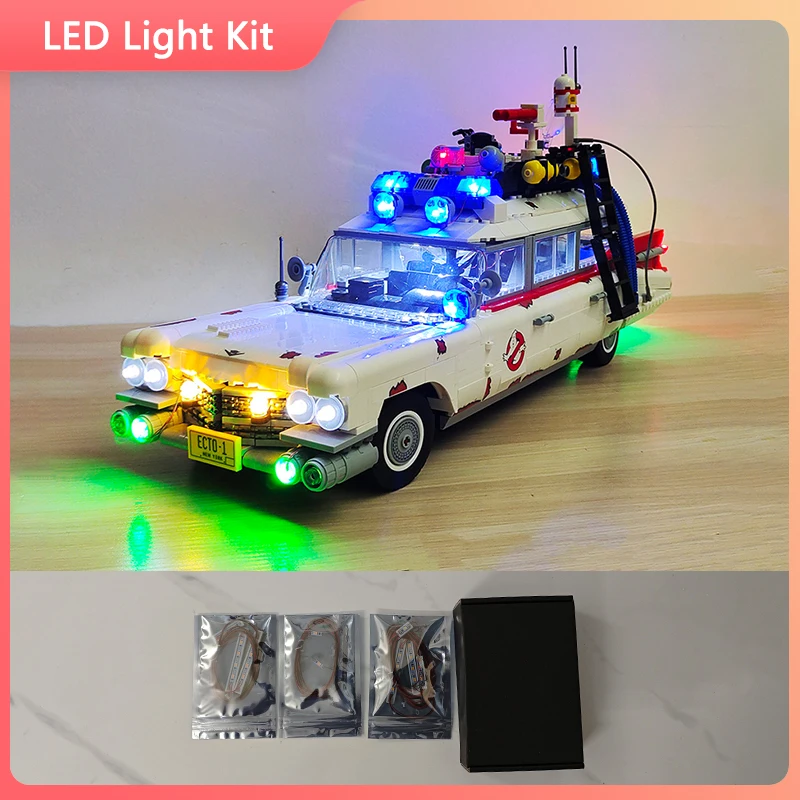 Light Kit For 10274 GHOSTBUSTERS ECTO-1 Model DIY Toys （Only Lighting Set Not Included Building Blocks）