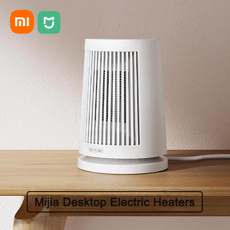  Xiaomi Mijia Desktop Electric Heaters for Home Room Heater 600W PTC Ceramics Fast Heating Mini Electric Desk Heater Warmer 220V 