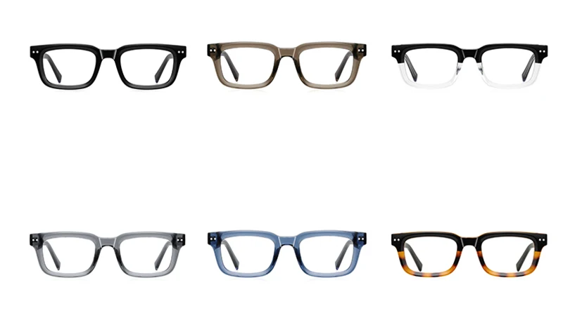Kachawoo Blaulichtbrille, optisch, für Männer und Frauen, olivgrün, quadratisch, dicker Brillenrahmen, TR90-Acetat, hochwertiger europäischer Stil – Detail 7