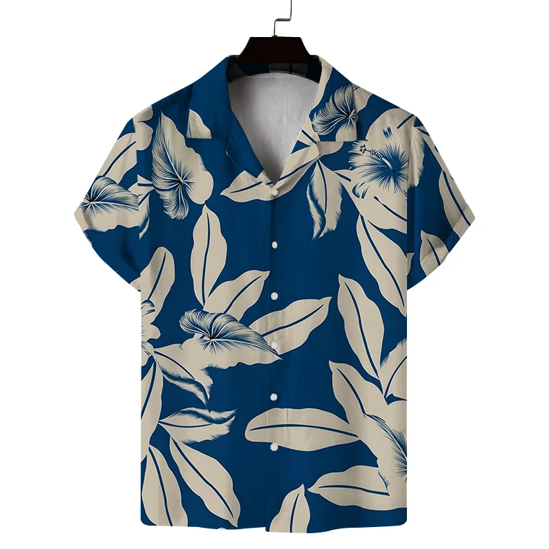 

Новая летняя мужская рубашка с короткими рукавами и принтом, повседневная мода для поездок на работу, универсальная ткань и мягкая.