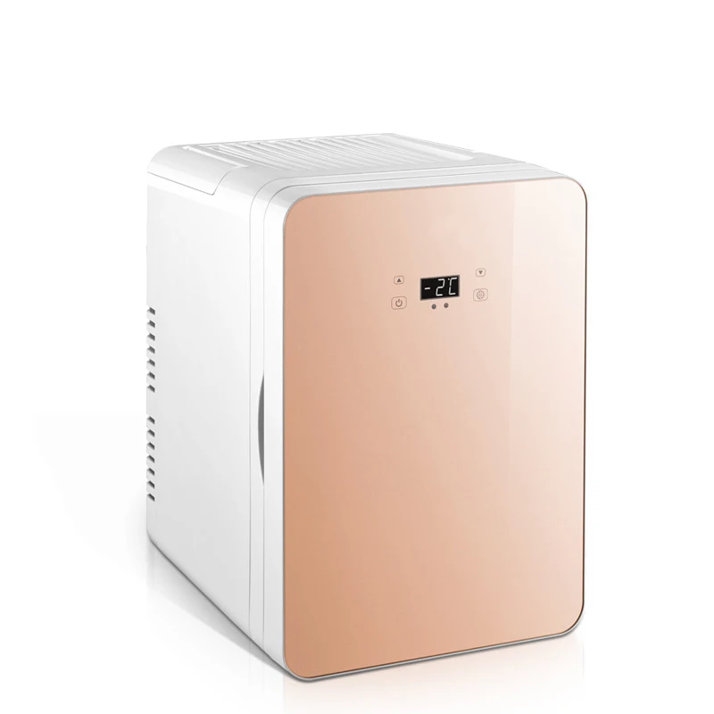 Refrigerador de coche de 22L, refrigerador de doble uso, almacenamiento de frutas y alimentos, gran capacidad, refrigeración del hogar