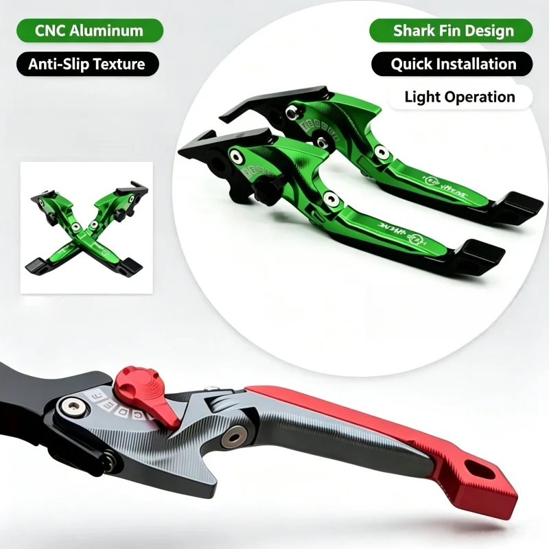 3D Brake Lever Set For Honda CBR1100XX/BLACKBIRD 1997-07 ST1300/ST1300A 03-07 Motorcycle Parts Foldable Adjustable Handle Levers