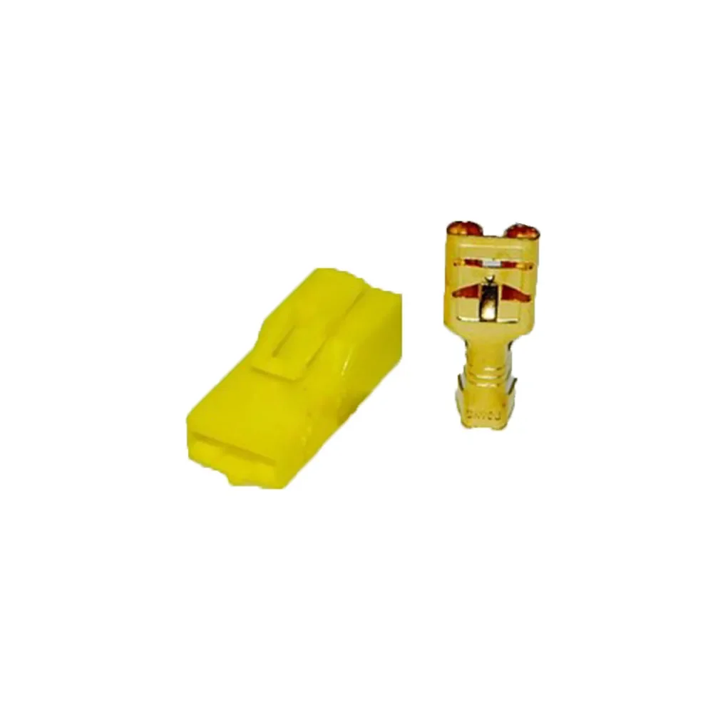 Female Wire Connector 1 Pin  Terminal Plugs Socket Fuse Box  Harness Soft Jacket DJ7015B-9.5-21