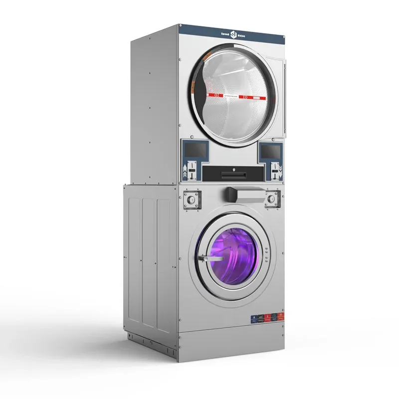 Commercial Laundry Washing Machine 2 In 1 Washer And Dryer