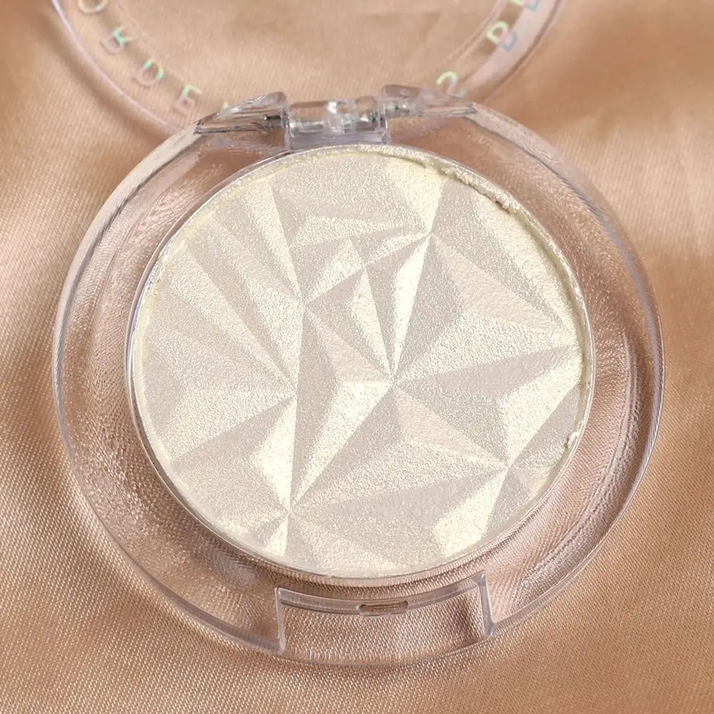 Evidenziatore monocromatico di purè di patate Evidenziatore glitter naturale con glitter Palette di evidenziatori in polvere impermeabili a lunga durata
