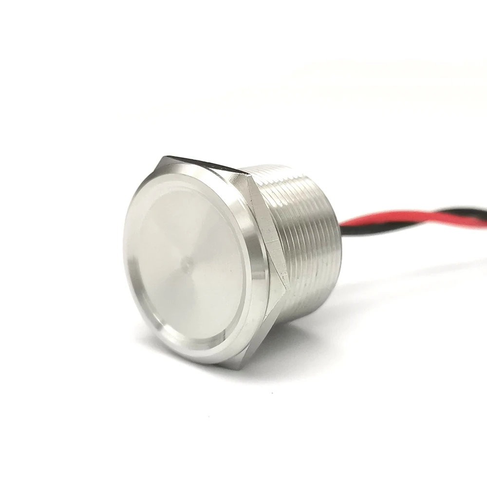 316 stainless steel underwater 22mm Ip68 sealed piezoelectric switch instantaneous
