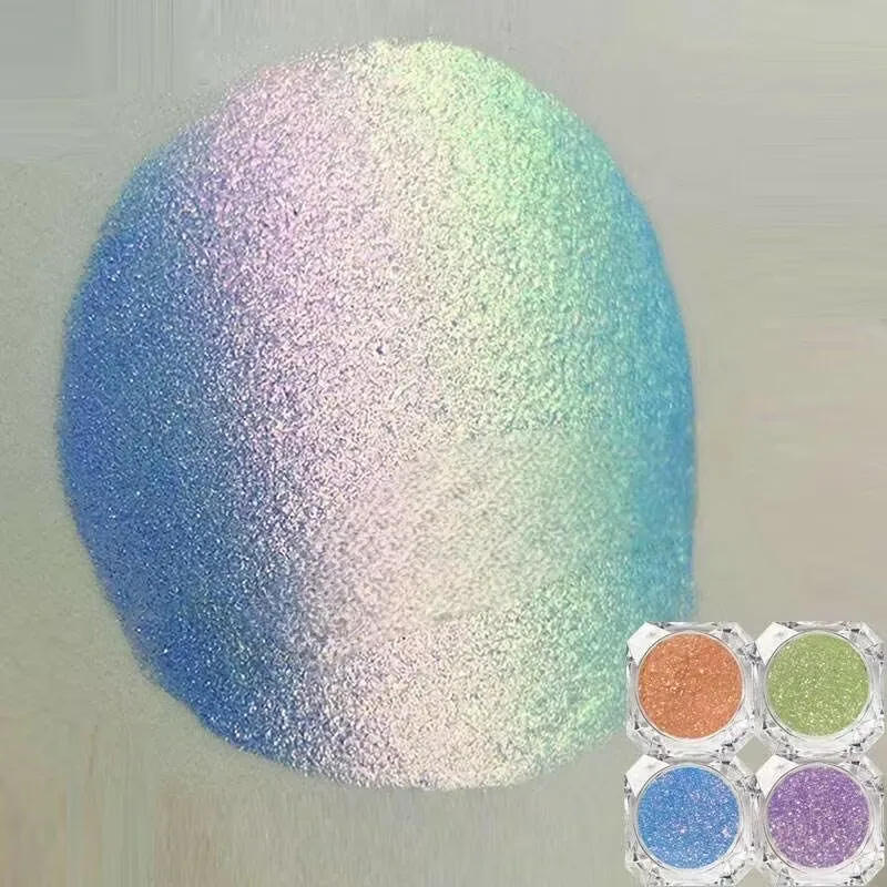 

Candy Jelly Rainbow Super Shifting Chameleon Hypershift Multichrome Loose Pigment Powder