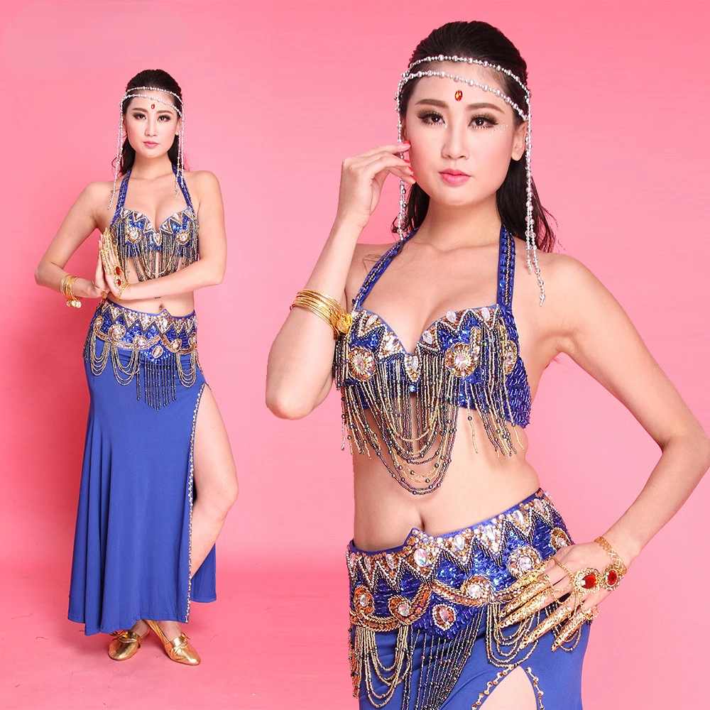 

Woman Belly Dance Costumes Bollywood Indian Egyptian Belly Dress Lady Sexy Belly Dance Wear Dress Oriental Bellydance Skirt