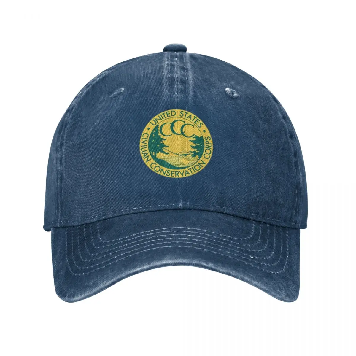 The Civilian Conservation Corps Baseball Cap Sports Cap fashionable black Ladies Men's