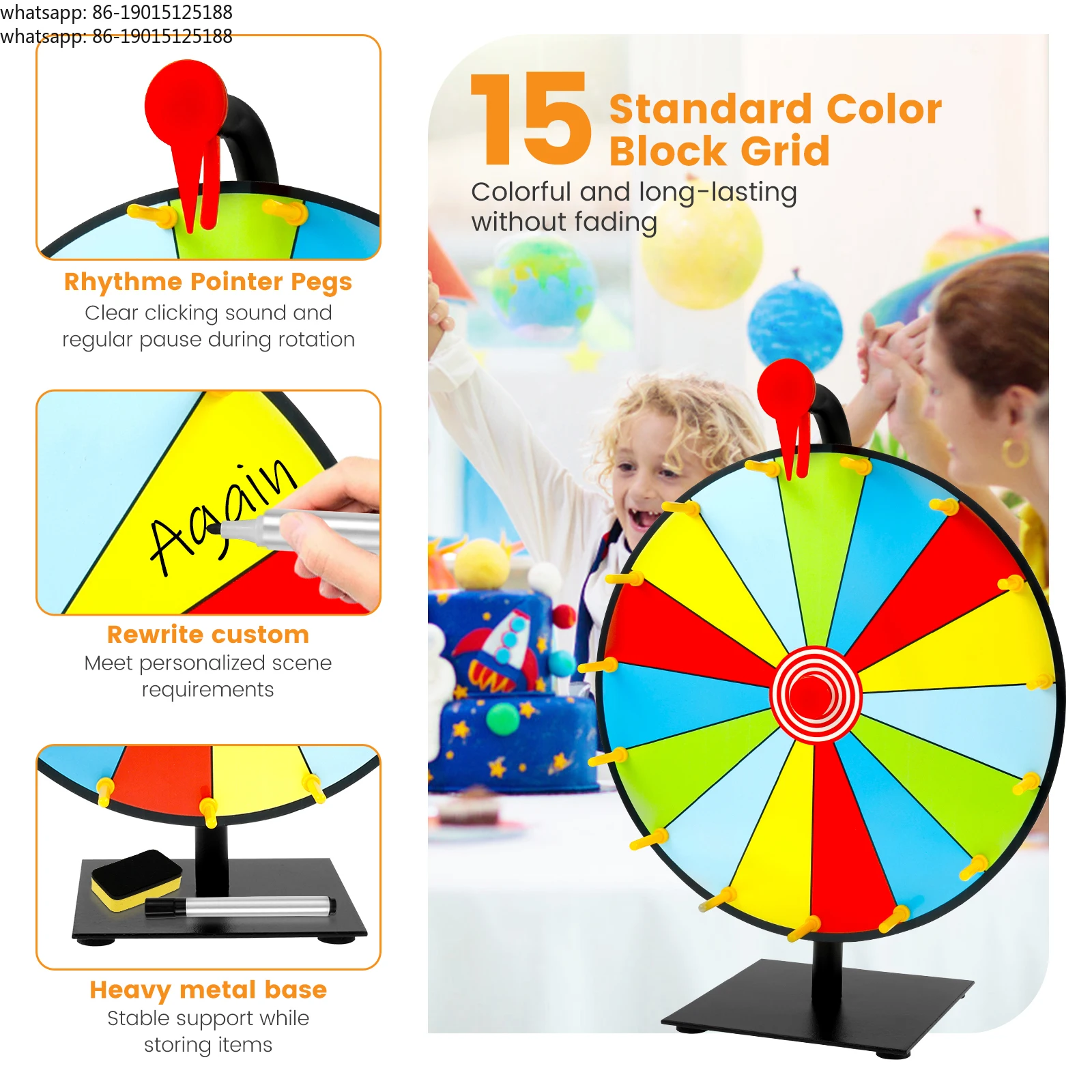 عجلة جوائز دوارة للعب، عجلة دو - مراجعة Party Games Spin The Wheel وسعره