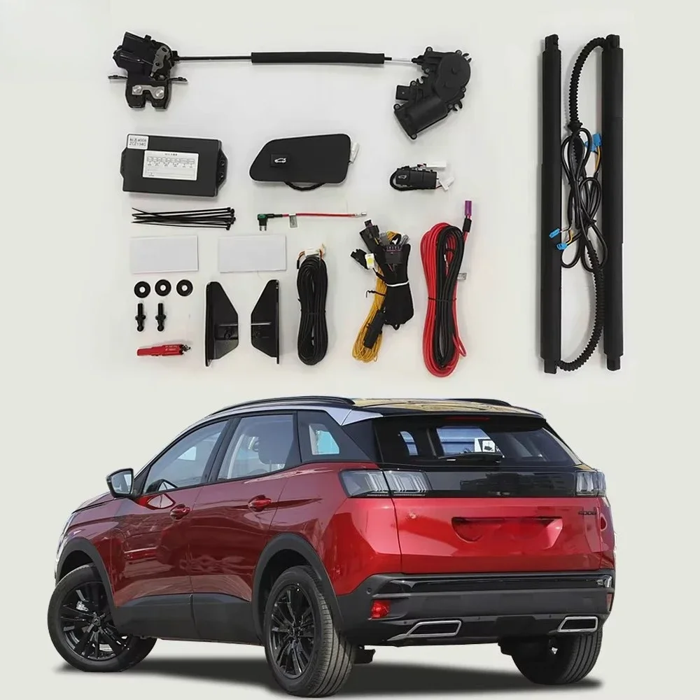 2017-2025+for 3008/2008/5008/4008 Electric Tailgate Kit, Luggage Lift, One Kick Electric Door Opening and Closing