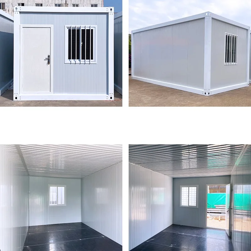 windproof Mobile Modular Tiny Home Shipping Container with Sandwich Panel warehouse  tool room for sale
