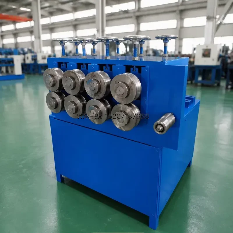 Wmwmnu  Tube Roll Forming Round to Square Rectangular Tube Former for Furniture Support Leg Processing