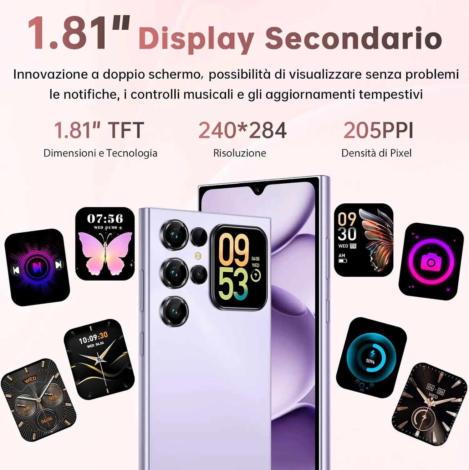 OUKITEL C62 Android 15 Smartphone 16GB +128GB Mobile Phone 6.88