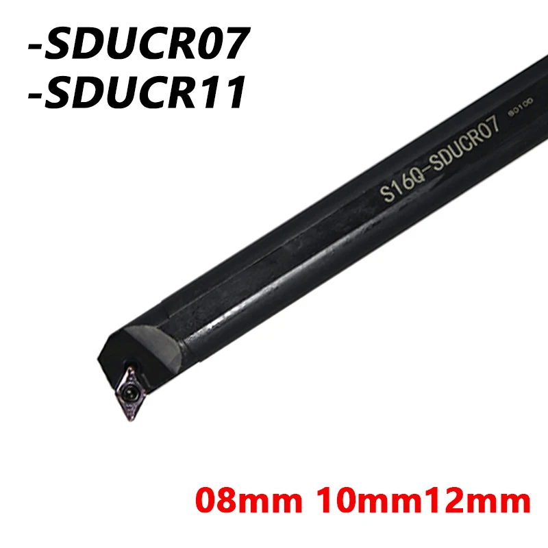 

SDUCR07 SDUCR11 8mm 10mm 12mm Internal Turning Tool CNC Lathe Metal Cutting S10K-SDUCR07 S12M-SDUCR07 SDUCR SDUCL Tool Bar