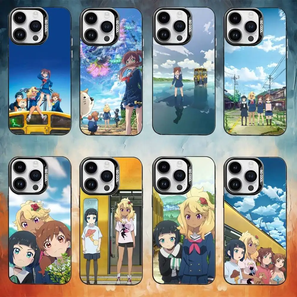 

ANIME T-Train to the End of the World Phone Case For iPhone 17,16,15,14,13,12,11,Pro Max,Plus Candy Silver Cover