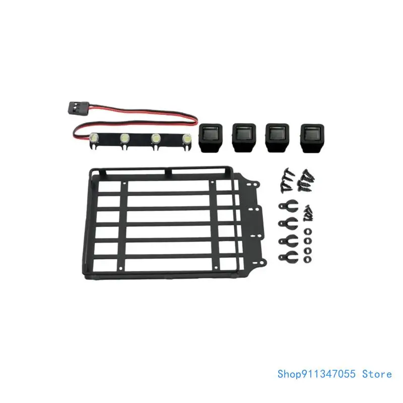 Remote Control Offroad Roof Rack and Climbing Ladder for 1/18 Car Accessories Drop shipping