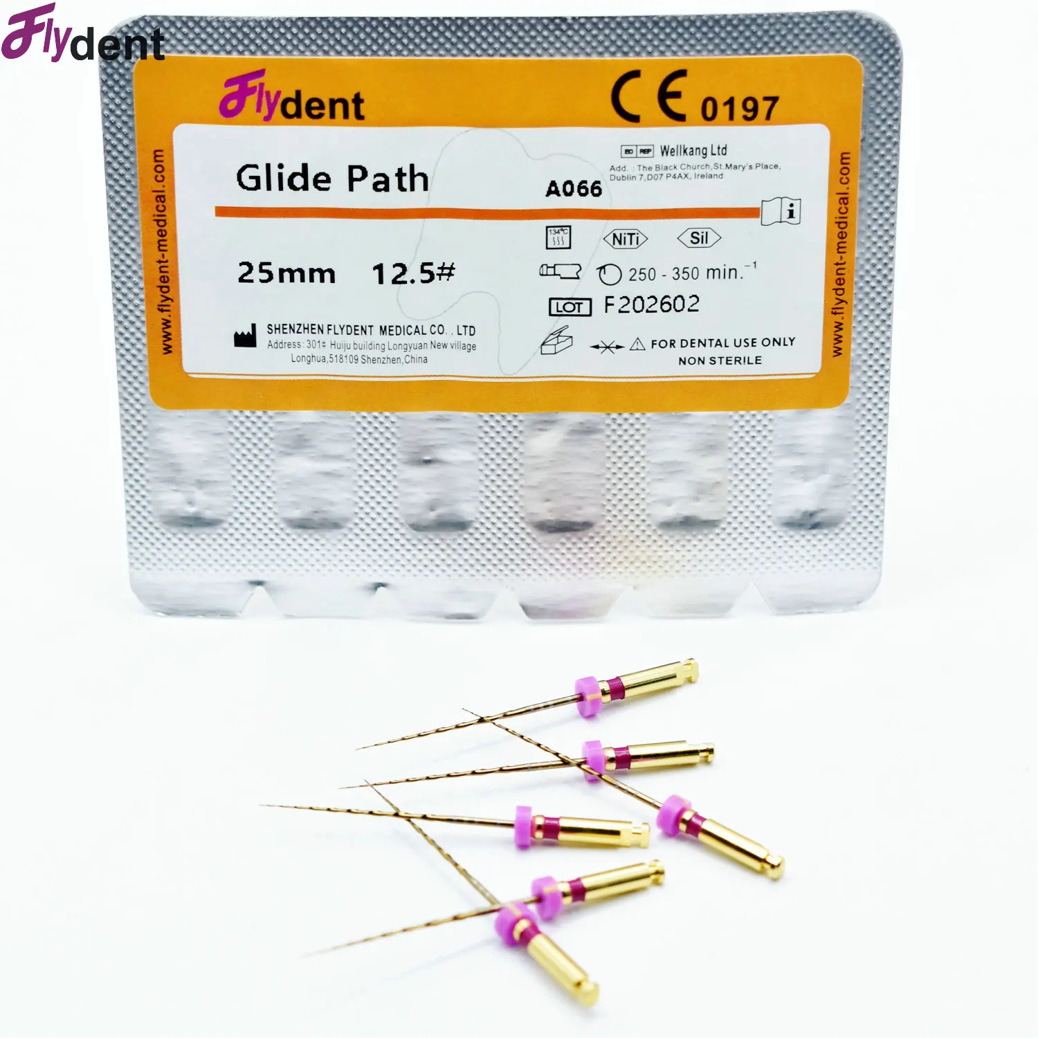 

Dental Niti Endodontic Rotary Files Golden Glide Pro Path Niti Files Engine Use Files With Heat Activation Dentist Instrument