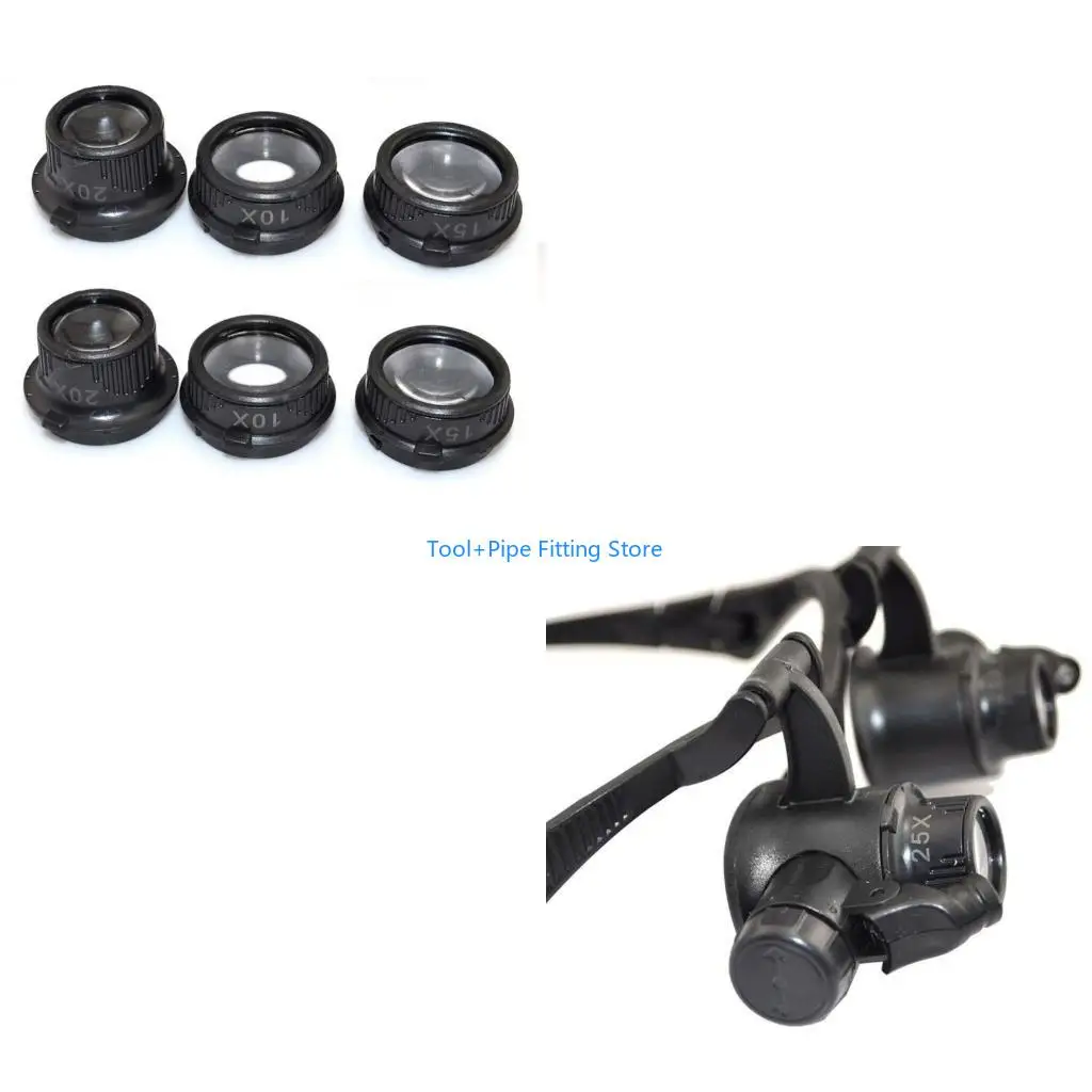 

F92B 10x 15x 20x 25x светодиодные двойные ювелирные ювелирные ювелиры