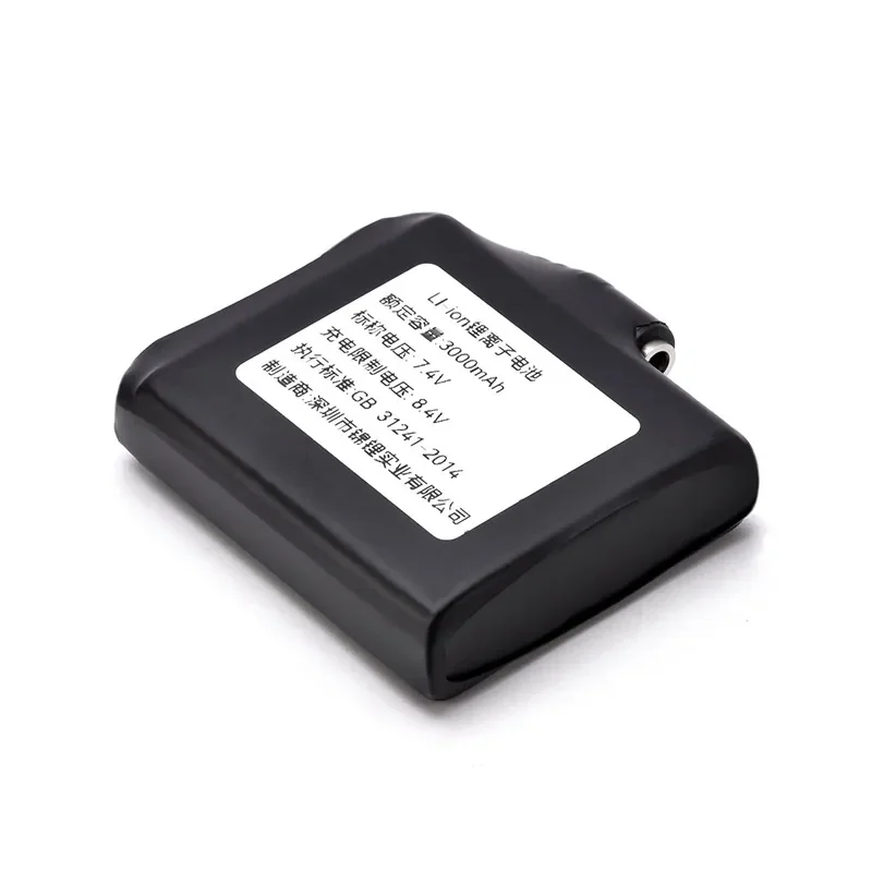 قفازات ساخنة 755060-2S بطارية 3000mAh 7.4V بطارية ليثيوم بوليمر لسترة التدفئة والجوارب والشتاء المضادة للتجمد التدفئة Bateria