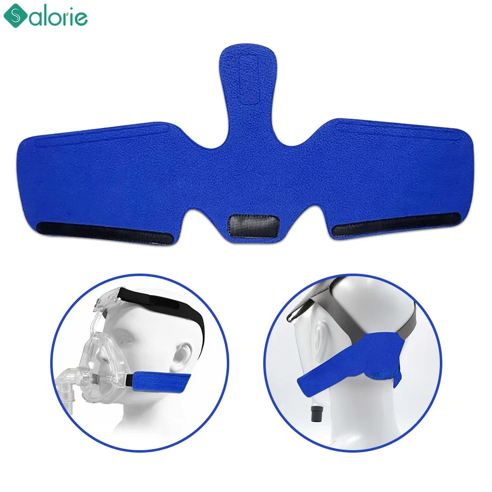 1/2PC Universal CPAP Neck Pad Comfortable Strap Cover Neck Cushion for CPAP Face Nasal Mask Cpap Ventilator Headgear Replacement