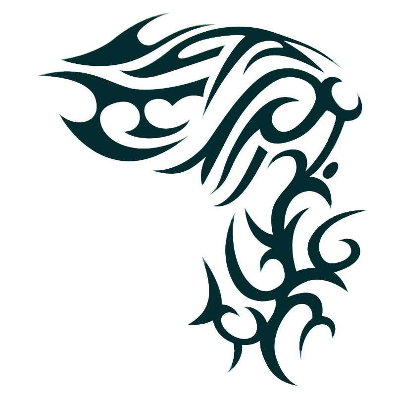 Big Large Totem Temporary Tattoo Stickers Waterproof Body Painting Fake Tatoo Men 3d Art Arm Drawings For Men